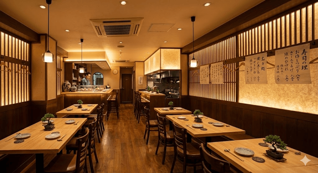 AIがデザインした店舗内装